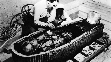 Verantwortlich für den Fund: Der britische Archäologe Howard Carter (1874–1939).