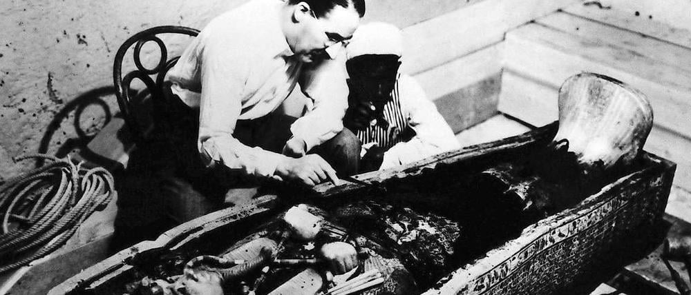 Verantwortlich für den Fund: Der britische Archäologe Howard Carter (1874–1939).