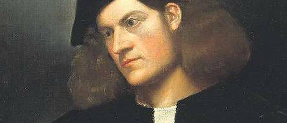 Der Welt entrückt. Von Giorgio del Castelfranco, genannt Giorgione, stammt ein Schlüsselbild der Zeit, der „Jüngling mit grünem Buch“. Einst gehörte es zur Sammlung Pietro Bembos, die jetzt im Palazzo del Monte in Padua rekonstruiert wurde.