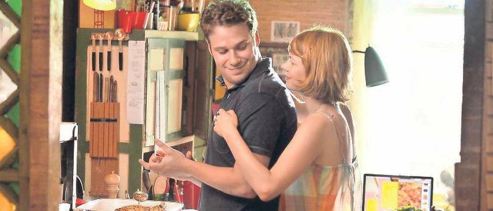 Gefährdetes Glück. Kochbuchautor Lou (Seth Rogen) und seine Frau Margot (Michelle Williams).