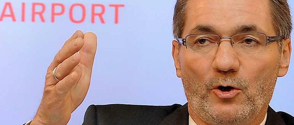 Matthias Platzeck ist Ministerpräsident von Brandenburg und BER-Aufsichtsratschef in Personalunion.