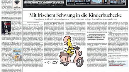 Bunte Mischung: Die Comicseite von diesem Mittwoch.