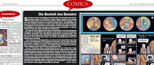 Bunte Mischung: Die Comicseite von diesem Mittwoch.