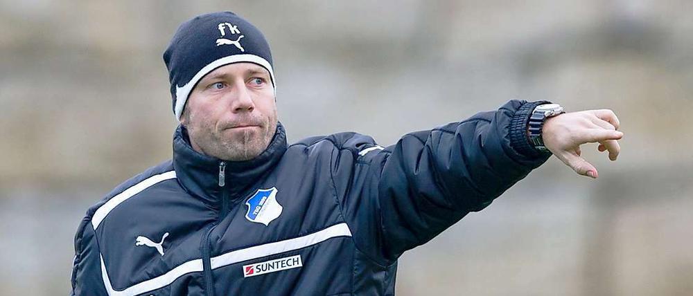Da geht's lang. Frank Kramer.