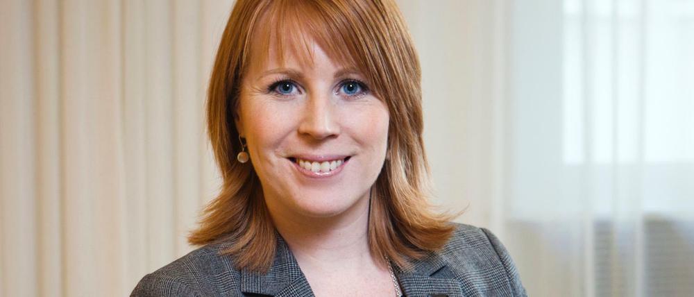 Annie Lööf ist schwedische Wirtschaftsministerin.