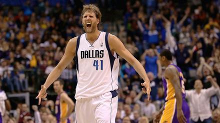 Kein Brüller. Nowitzki kassierte mit Dallas eine bittere Niederlage.