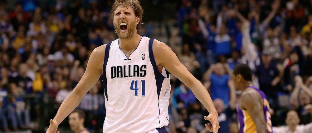 Kein Brüller. Nowitzki kassierte mit Dallas eine bittere Niederlage.