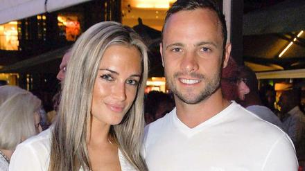 Reeva Steenkamp und Oscar Pistorius im Januar 2013