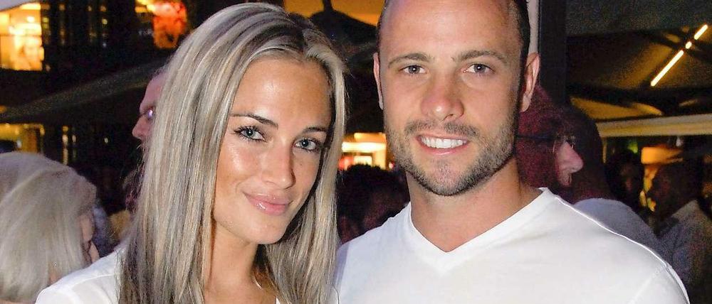 Reeva Steenkamp und Oscar Pistorius im Januar 2013