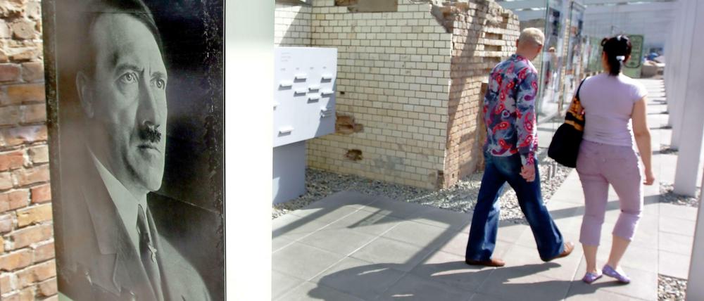 Besucher in der "Topografie des Terrors" in Berlin: Schreckensorte aus zwei Diktaturen