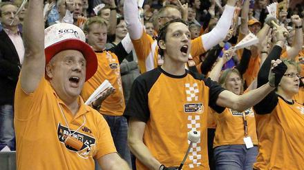 Stimmung in der Schmeling-Halle.