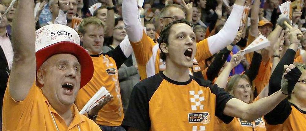 Stimmung in der Schmeling-Halle.