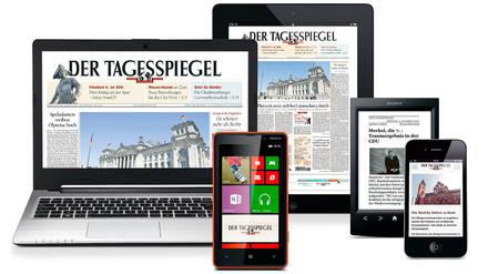 Eine Zeitung, viele Plattformen: Die Digitalangebote des Tagesspiegels.