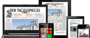 Eine Zeitung, viele Plattformen: Die Digitalangebote des Tagesspiegels.