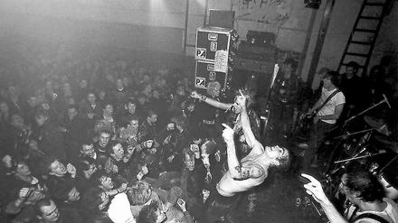 Beim Black-Flag-Konzert 1983 im SO 36. 