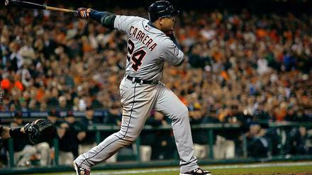 Ein Hit. Superstar Miguel Cabrera tritt bei der WBC für Venezuela an.