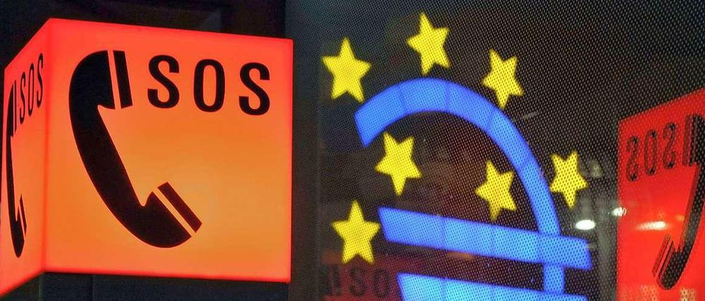 Es wird noch dauern, bis sich die Wirtschaft in den Euro-Staaten von der Krise erholt hat.