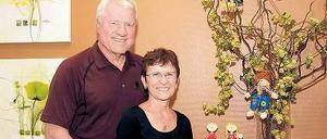 Die Erfinder. Fred und Fran Hill im Weddinger Ronald-McDonald-Haus. Die Krankheit ihrer Tochter hatte sie auf die Idee solcher Familienquartiere gebracht.