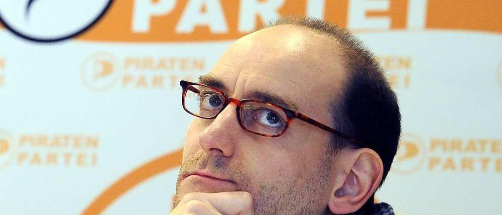Johannes Ponader, politischer Geschäftsführer der Piratenpartei.