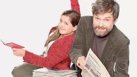 Journalismus heute? Maja Becker (Josephine Schmidt) glaubt an das Gute und kämpft für eine gerechte Welt. Majas Chef Paul Jacobs (Ole Puppe) hat das hinter sich. Der ehemalige Starjournalist ist nur noch zynisch und auf dem Egotrip. Foto: ARD