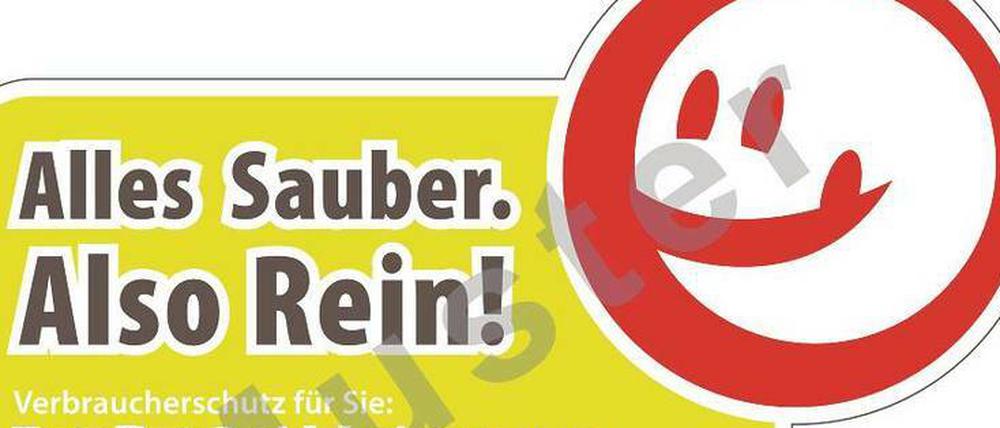 Smiley. Der Bezirk Pankow war Vorreiter mit einer eigenen Webseite, die über Ergebnisse der Kontrollen informierte.