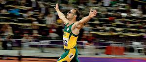 Oscar Pistorius: Maschinenegewehre als Beinprothesen? Das geht gegen den olympischen Gedanken.
