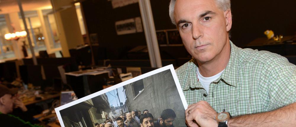 In Gaza schoss der schwedische Fotograf Paul Hansen das Pressefoto des Jahres 2012. 