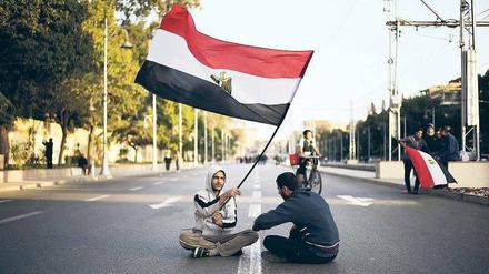 Im Namen der Revolution. Die Opposition will demonstrieren – und am heutigen Montag Teile des öffentlichen Lebens lahmlegen. Foto: Gianluigi Guercia/AFP