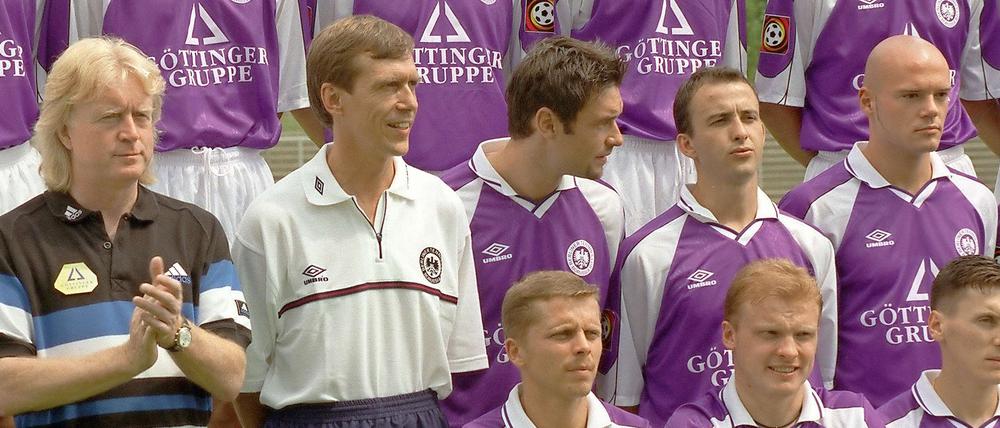 Große Namen, große Träumen. Trainer Winfried Schäfer sollte TeBe in die Bundesliga führen. 