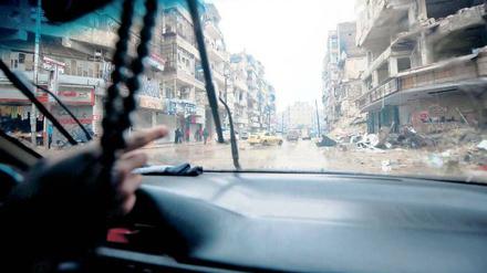 Mittendrin. In Aleppo hat Boris Niehaus das syrische Bürgerkriegsdrama dokumentiert.