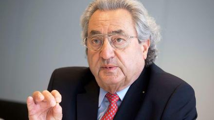 Ärgert sich über Männerdominanz: Dieter Hundt, seit mehr als 16 Jahren Arbeitgeberpräsident. 