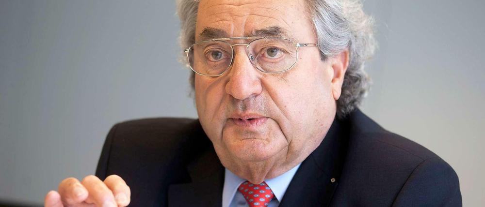 Ärgert sich über Männerdominanz: Dieter Hundt, seit mehr als 16 Jahren Arbeitgeberpräsident. 