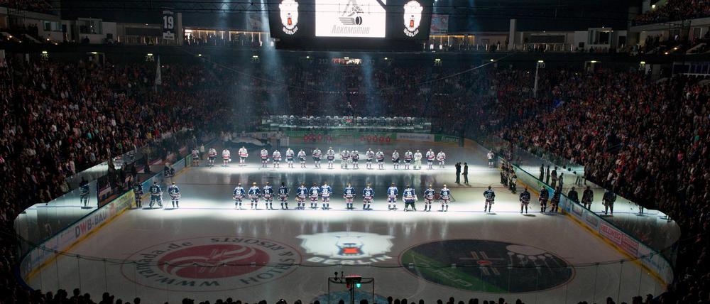 Wenigstens die Eisbären sind international. Die Nationalmannschaft schaut bei Olympia ja nur zu.