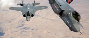 Heiße Ware: F53 Kampfjets von Lockheed Martin.