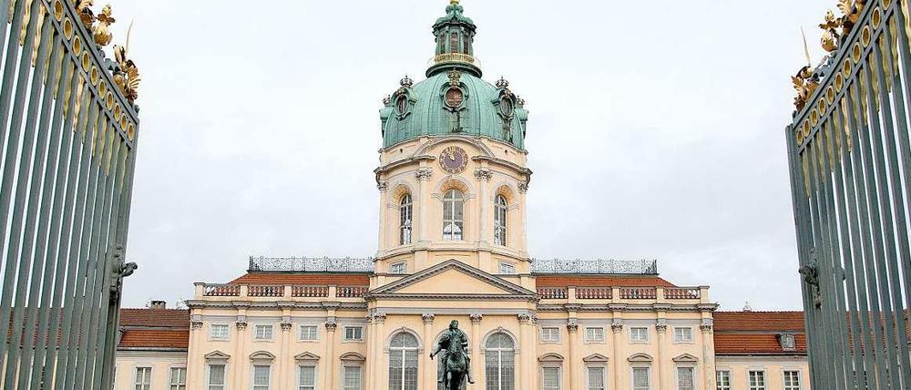 Im Schloss Charlottenburg laufen jetzt Sanierungen.