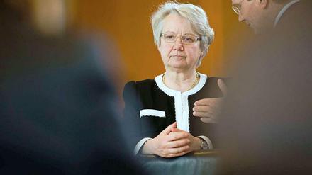 Bundesbildungsministerin Annette Schavan: "Flüchtigkeitsfehler sind mir nicht peinlich."