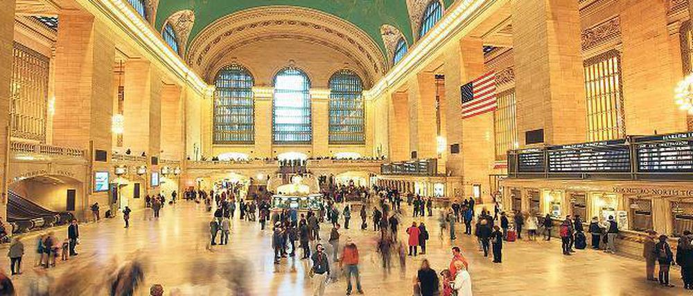 Die Eisenbahn-Kathedrale ist eines der bekanntesten Gebäude in Manhattan. Mehr als 500 000 Menschen durcheilen es täglich.