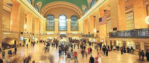 Die Eisenbahn-Kathedrale ist eines der bekanntesten Gebäude in Manhattan. Mehr als 500 000 Menschen durcheilen es täglich.