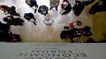 Eine Frage der Perspektive: Die Europäer geben sich in Davos optimistisch. Ob zentrale Reform- und Wirtschaftsvorhaben gelingen, ist allerdings fraglich.