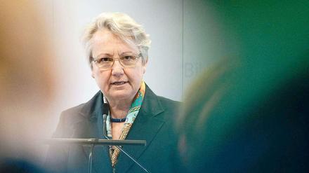 Der Doktortitel ist weg, als Bildungsministerin zurücktreten will Annette Schavan trotzdem nicht.