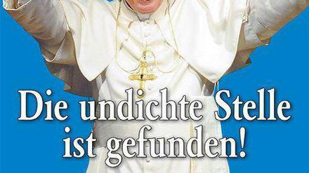 Geärgert haben sich viele Menschen über das Papst-Cover der "Titanic". 180 Beschwerden sind zu dem Titelbild beim Presserat eingegangen. 