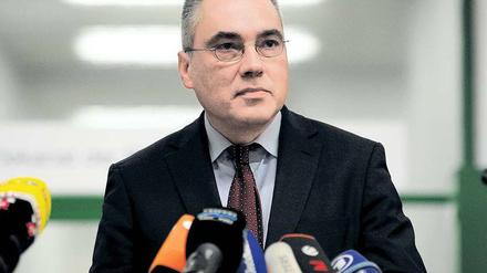 „Über die gesamte Dissertation verteilt.“ Dekan Bleckmann verkündet das Plagiatsurteil über Annette Schavan.