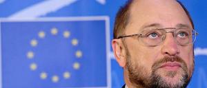 Martin Schulz, Präsident des Europaparlaments, droht den Staats- und Regierungschefs vor dem EU-Gipfel mit einem Veto. 