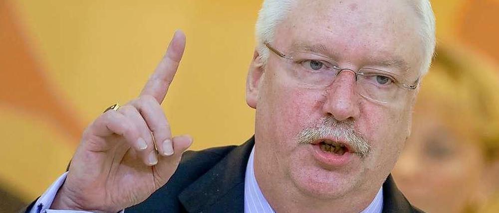 Der hessische FDP-Chef Jörg-Uwe Hahn.