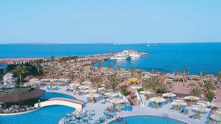 So kann Urlaub sein. In Hurghada (hier das Hotel Royal Azur) besteht jedoch kaum Grund, das Silberjubiläum zu feiern.