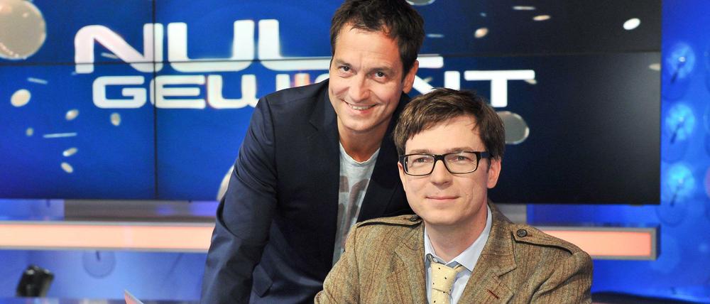 Abgesetzt. Die Entertainer Dieter Nuhr (l.) und sein Co-Moderator Ralph Caspers