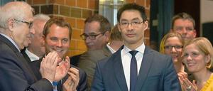Die Partei von FDP-Chef Philipp Rösler feierte auch wegen der Zweitstimmenkampagne der CDU in Niedersachsen einen großen Erfolg. 