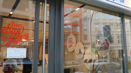 Paypal ist der Bezahldienst von Ebay. Das Online-Auktionshaus eröffnete im Dezember in Berlin einen Pop-up-Store.