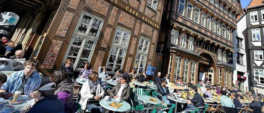 Im Innern des Landes. Eine Stadt mit einem solchen Marktplatz verdient es, die politische Arithmetik der Bundesrepublik durcheinander zu bringen.