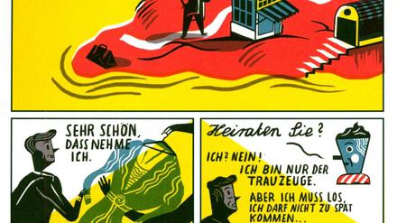 Traumwelten: Eine Seite aus dem Buch.